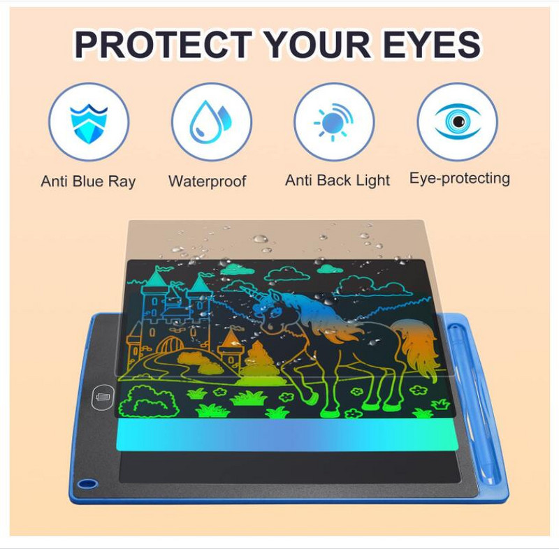 8,5 inčni LCD tablet za pisanje Tabla za crtanje Dječji blok za crtanje s grafitima Igračke Rukopisna ploča Čarobna ploča za crtanje