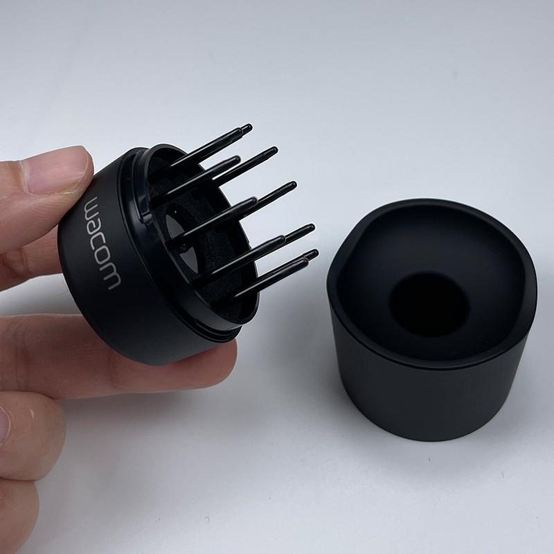 Oriģinālā Stylus Pen statīva dokstacijas pamatne + 10 gab. uzgaļi + klips Wacom 3 4 5 Pro CTL671 472 6100 CTH480 680 PTH651 digitālā grafika