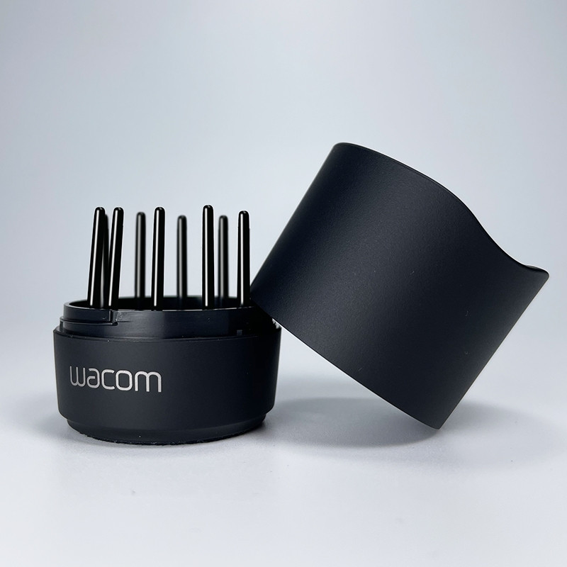 Oriģinālā Stylus Pen statīva dokstacijas pamatne + 10 gab. uzgaļi + klips Wacom 3 4 5 Pro CTL671 472 6100 CTH480 680 PTH651 digitālā grafika
