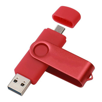 Високоскоростно USB флаш устройство OTG Pen Drive 64gb USB стик 16gb Въртящо се устройство с писалка за Android Micro/PC Бизнес подарък
