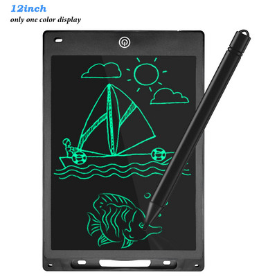 12 colių rašymo lenta piešimo planšetinis kompiuteris LCD ekranas tapybos planšetinis kompiuteris skaitmeninis grafinis planšetinis kompiuteris vaikams elektroninis rašysenos bloknotas žaislai