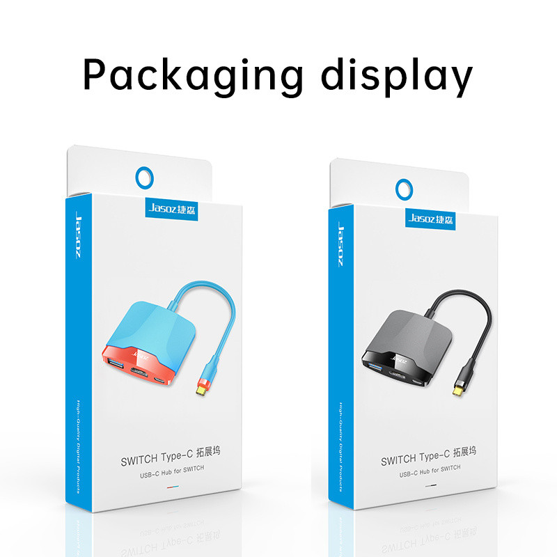 USLION USB C Switch TV dokkoló Nintendo NS Switch Host hordozható dokkolóállomáshoz Tartozékok HDMI-kompatibilis 4K TV 100W PD