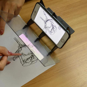 CHIPAL Stencil Board Tracing Drawing Tracing Sketch LED Copy Light Box Waterproof Mirror Reflection Phone Tablet Dimming Pad