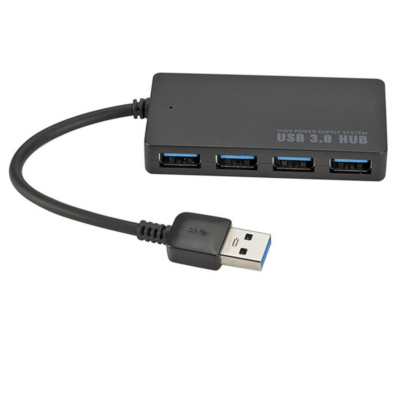 Nagy sebességű USB 3.0 2.0 HUB Multi USB Splitter 4 portos bővítő Több USB bővítő Számítógép-tartozékok Laptop PC-hez