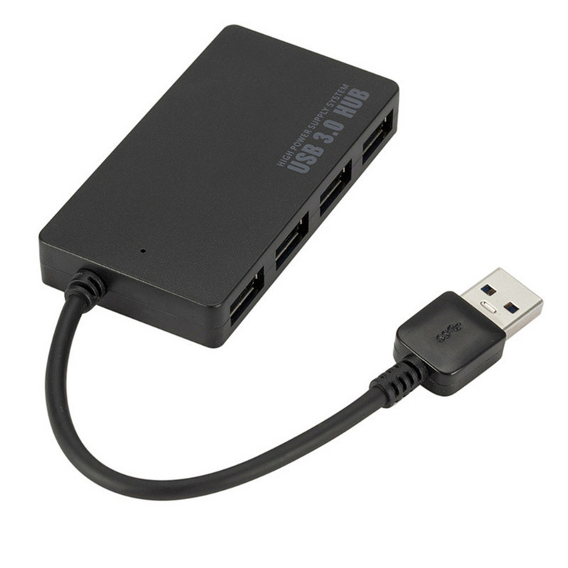 Nagy sebességű USB 3.0 2.0 HUB Multi USB Splitter 4 portos bővítő Több USB bővítő Számítógép-tartozékok Laptop PC-hez
