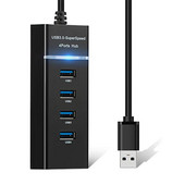 USB 3.0 HUB 4 porti 2.0 3.0 USB sadalītāja ātrgaitas vairāku adapteru paplašinātāja kabelis galddatoru klēpjdatoru piederumiem