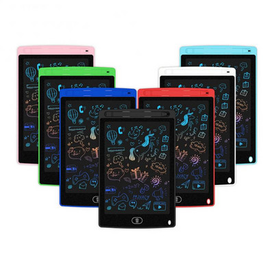 Ecran LCD pentru copii de 10/12 inci pentru scrierea tabletelor grafice digitale de desen Tampă electronică pentru scris de mână Tablă de desen Graffiti Jucării