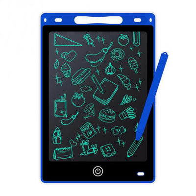 10/12 collu bērnu LCD ekrāns rakstīšanai digitāli grafiski zīmēšanas planšetdatori elektroniski rokraksta paliktņi zīmēšanas dēlis grafiti rotaļlietas