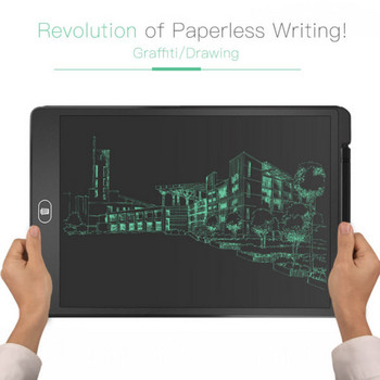 Ψηφιακό πολύχρωμο μπλοκ χειρογράφου 12 ιντσών Ηλεκτρονικό tablet σχεδίασης Doodle Δώρο για παιδιά και ενήλικες Protect Eyes