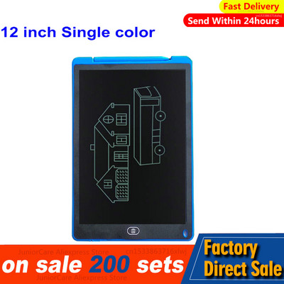 12-inčni LCD tablet za pisanje, elektronička ploča za crtanje, digitalni šareni blok za rukopis, poklon za djecu i odrasle, zaštitite oči