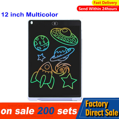 12-inčni LCD tablet za pisanje, elektronička ploča za crtanje, digitalni šareni blok za rukopis, poklon za djecu i odrasle, zaštitite oči