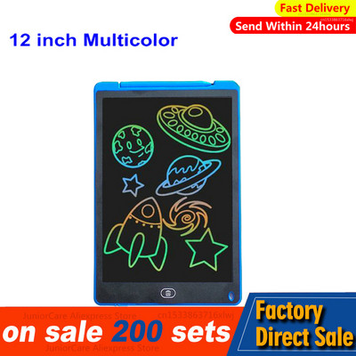 12-inčni LCD tablet za pisanje, elektronička ploča za crtanje, digitalni šareni blok za rukopis, poklon za djecu i odrasle, zaštitite oči