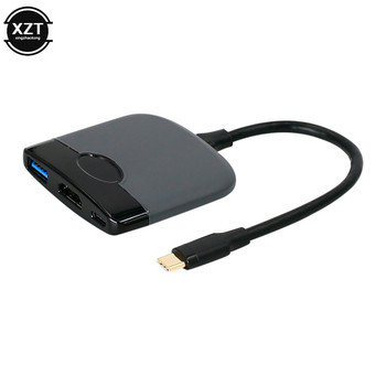 USB C Switch ТВ докинг станция за Nintendo NS Switch Преносима докинг станция Аксесоари Съвместим с HDMI 4K телевизор 100W PD
