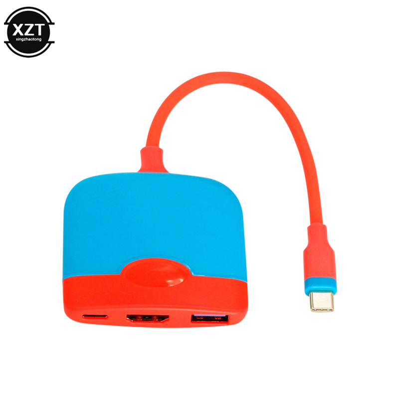 USB C Switch TV Dock za Nintendo NS Switch Host Prijenosna priključna stanica Dodaci HDMI-kompatibilan 4K TV 100W PD