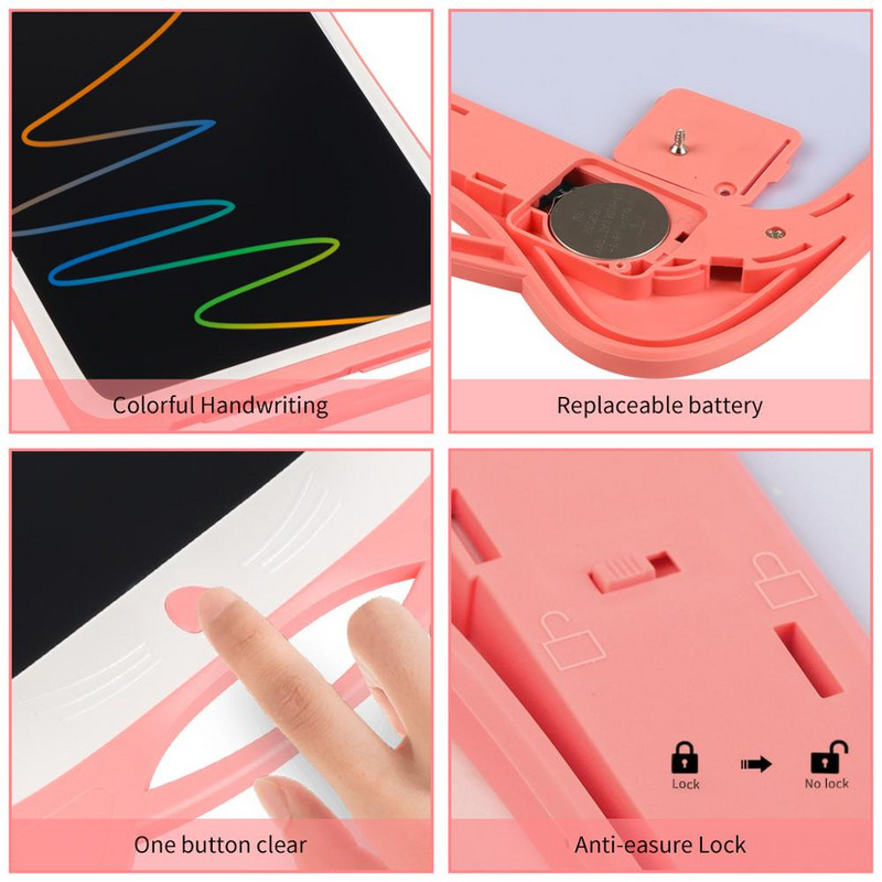 8,5/10,5 inčni šareni displa LCD tablet za pisanje Cat Digitalni tablet za crtanje s ključem za zaključavanje Prijenosni elektronički blokovi za rukopis