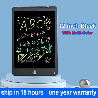 Tabletă de scriere LCD de 12 inchi, cu cifre, tablă magică, tabla de desen cu electroni, instrument de pictură artistică, jucării pentru copii, joc pentru creier, cel mai bun cadou pentru copii