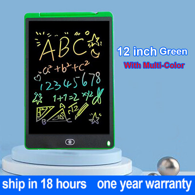 Tabletă de scriere LCD de 12 inchi, cu cifre, tablă magică, tabla de desen cu electroni, instrument de pictură artistică, jucării pentru copii, joc pentru creier, cel mai bun cadou pentru copii