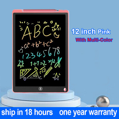 Tabletă de scriere LCD de 12 inchi, cu cifre, tablă magică, tabla de desen cu electroni, instrument de pictură artistică, jucării pentru copii, joc pentru creier, cel mai bun cadou pentru copii