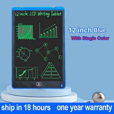 Tabletă de scriere LCD de 12 inchi, cu cifre, tablă magică, tabla de desen cu electroni, instrument de pictură artistică, jucării pentru copii, joc pentru creier, cel mai bun cadou pentru copii