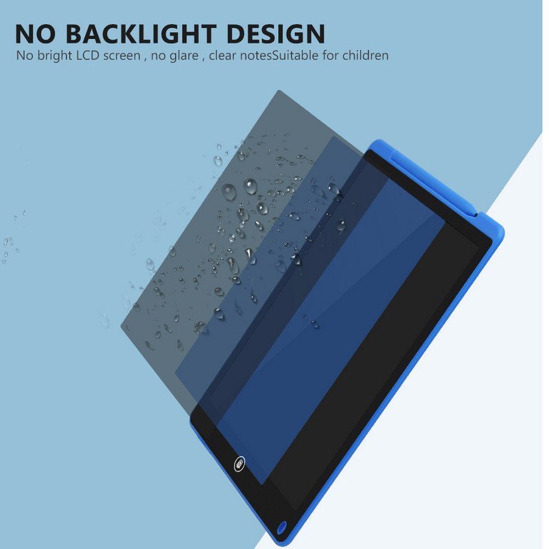 TISHRIC 12 colių skystųjų kristalų rašymo planšetės piešimo lenta LCD trynimo piešimo planšetė su ekranu Elektroninė lenta piešimui