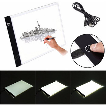 Α4 LED Light Pad for Diamond Painting, USB Powered Light Board Digital Graphics Tablet for Drawing Pad Art Painting Board