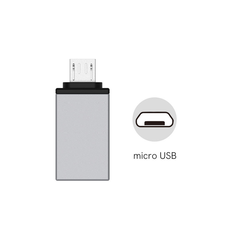 2 KOM USB adaptera OTG konektora za Android uređaje ili prijenosna računala Prikladno za sve VEIKK digitalne grafičke tablete, A30/A15PRO tablete s olovkom