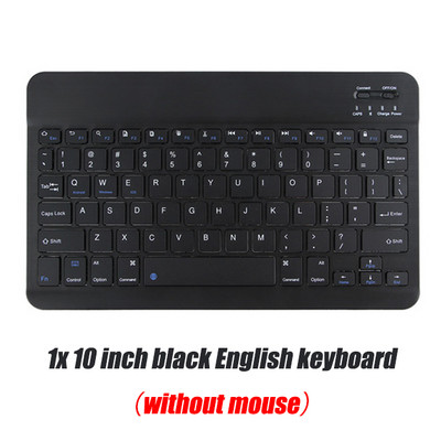 Ρωσικό ασύρματο πληκτρολόγιο Bluetooth για Tablet ipad Mini πληκτρολόγιο και ποντίκι Πορτογαλικό/ισπανικό κιτ πληκτρολογίου για ipad Pro Air 4