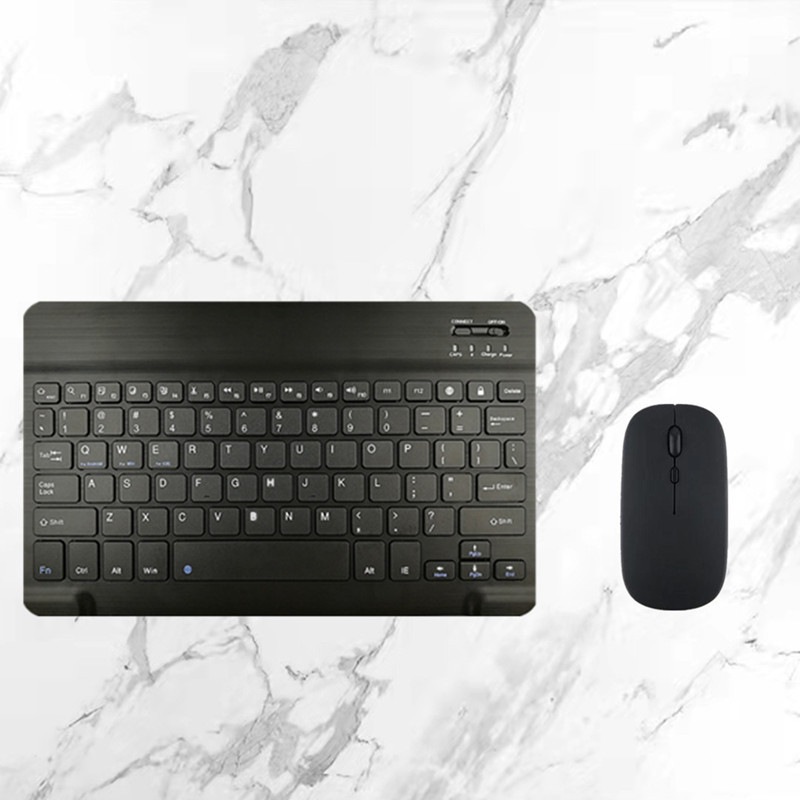 Ruska bežična Bluetooth tipkovnica za tablet ipad Mini tipkovnica i miš portugalska/španjolska tipkovnica za ipad Pro Air 4