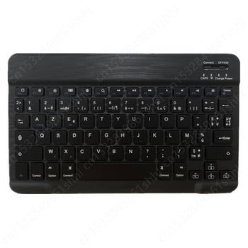 Clavier Bluetooth-съвместима клавиатура Azerty Francais за iPad Xiaomi Lenovo Tablet Руска Испанска безжична клавиатура Teclado