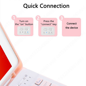 Clavier Bluetooth-съвместима клавиатура Azerty Francais за iPad Xiaomi Lenovo Tablet Руска Испанска безжична клавиатура Teclado