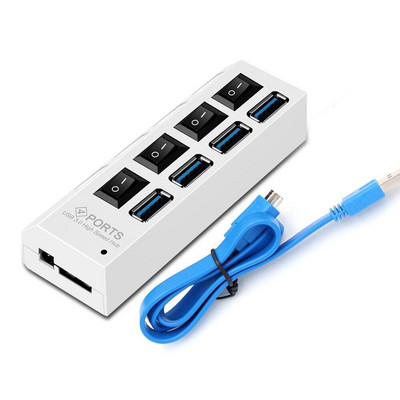 Micro USB HUB 3.0 4 Ports Expander 5Gbps Hub Hab Keyboard Hub High Speed Splitter Adapter για υπολογιστή υπολογιστή
