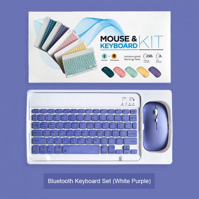 Πληκτρολόγιο Ασύρματο ποντίκι για IPad 11 Case 2021 2020 Air 4 10.2 9th Generation Case Mini 6 Air 2 Keyboard