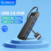 ORICO Usb Hub 3 0 USB Hub 3.0 Multi USB Splitter 4 USB 3.0 Splitter Extender για αξεσουάρ υπολογιστή Lenovo υπολογιστή 150 mm