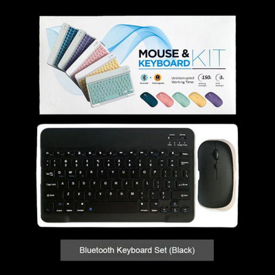 RYRA Tablet Ασύρματο πληκτρολόγιο Ipad συμβατό με Bluetooth Πολύχρωμο πληκτρολόγιο και ποντίκι για iPad Samsung Xiaomi Huawei