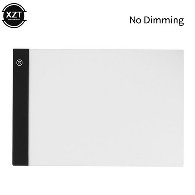 Digitális grafikus tábla A4-es LED Artist vékony hordozható elektronikus művészi rajzsablonos rajztábla könnyű másolólap nyomkövető írósablon