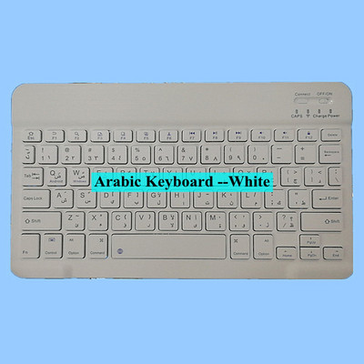 10 inčna Bluetooth tipkovnica francuska španjolska ruska arapska AZERTY tipkovnica bežična univerzalna za IPad Tablet Pro 9.7 Air Android