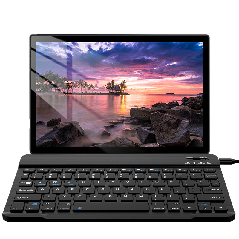 Mini Bluetooth billentyűzet Vezeték nélküli orosz billentyűzet táblagép spanyol újratölthető billentyűzet táblagéphez ipad mobiltelefon laptop