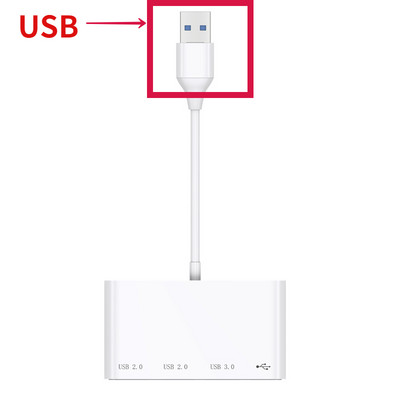 4in1 USB3.0 C šakotuvas 4 prievadų USB 3.0 USB 2.0 Type-c plėstuvas USB kelių skirstytuvų adapteris OTG asmeniniam kompiuteriui