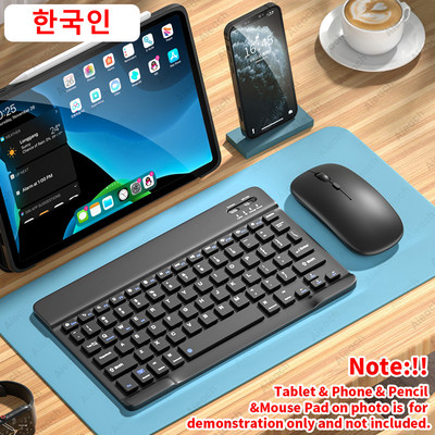 AIEACH Bluetooth Tablet billentyűzet iPadhez Lenovo Xiaomi Samsung vezeték nélküli billentyűzetek egér iOS Android Windows Phone billentyűzethez