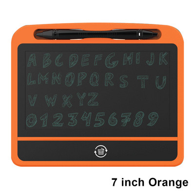 Tabletă de desen portabilă de 7 inchi Tabletă de scris LCD colorată Tablă de scris electronică pentru desen cu stilou pentru copii Notă de studiu
