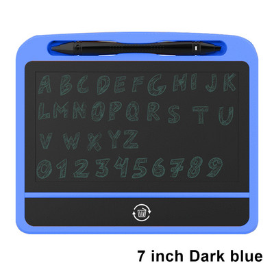 Tabletă de desen portabilă de 7 inchi Tabletă de scris LCD colorată Tablă de scris electronică pentru desen cu stilou pentru copii Notă de studiu