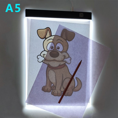 Elice A4/A5 rajztábla Led világító pad USB Art Copy Pad Board Gyermekjáték Festőtábla Oktatási ajándékok gyerekeknek