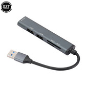 Többfunkciós USB 3.0 Type-c Splitter 5 az 1-ben bővítő dokkoló állomás USB3.0 hub USB 2.0 HUB TF/SD kártyaolvasóval