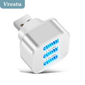 HUB USB 2.0 Splitter USB Multi USB Hab Multi 3 porturi Indicator LED Adaptor de încărcare Conector USB 2.0 multiplu Adaptor de alimentare HAB