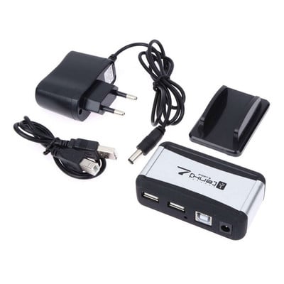 EU utikač Vanjski Hub 7 USB 2.0 priključaka s utorom za napajanje s više utičnica za prijenosno računalo Mac