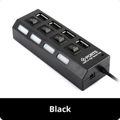 USB nagy sebességű 4 portos hub független kapcsoló hub négy bites elosztó 2.0 nagy sebességű hub Usb több interfész hub professzionális