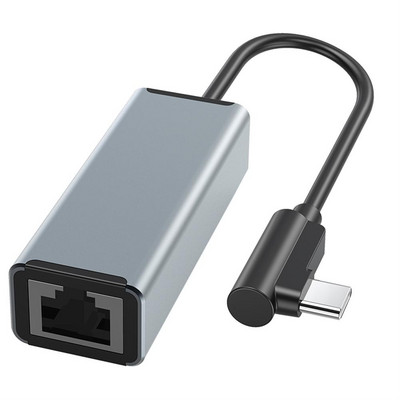 Nešiojamas C tipo į RJ45 tinklo adapteris Laidinis USB C Ethernet keitiklis, skirtas langui MAC OS Android HarmonyOS Chrome OS IPad OS