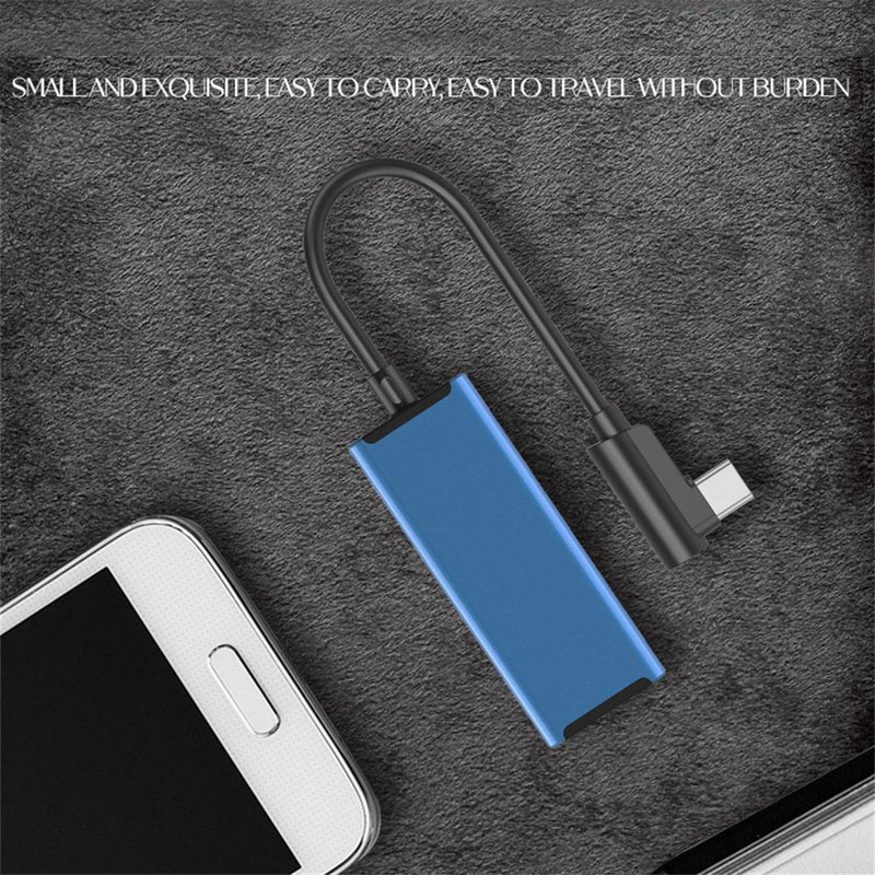 Nešiojamas C tipo į RJ45 tinklo adapteris Laidinis USB C Ethernet keitiklis, skirtas langui MAC OS Android HarmonyOS Chrome OS IPad OS