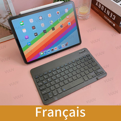 španjolska Bluetooth-kompatibilna tipkovnica za tablet telefon ruska portugalska Android iOS mini bežična tablet tipkovnica za iPad