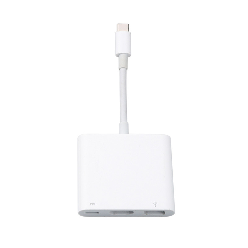 3 u 1 tip C na USB 3.0 HDMI-kompatibilan adapterski kabel za punjenje USB-C 3.1 Hub za Macbook Air Pro Huawei Mate10 Samsung S8/9/10